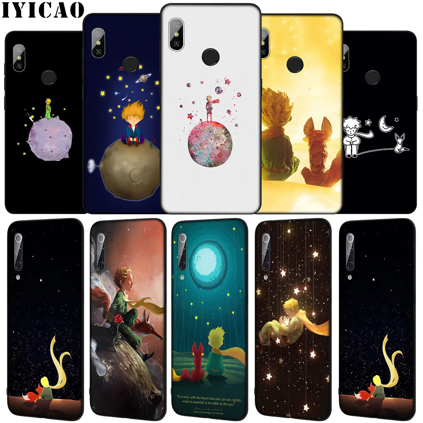 Чехол The Little Prince для Xiaomi Mi 10 9 9T A3 Pro 8 SE A2 Lite A1 CC9 CC9E 6 pocophone f1 Mi10 | Мобильные телефоны и