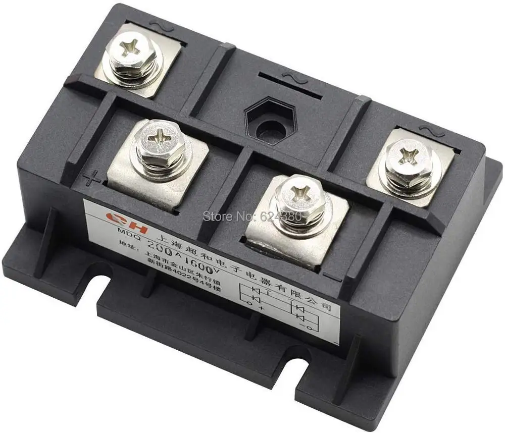MDQ 200A AC 1600V кремниевый управляемый полупроводниковый диодный мост выпрямительный