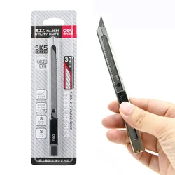 Couteau utilitaire Durable en acier allié pour découper le papier peint, boîte ouverte, matériel Escolar, papeterie scolaire et de bureau, 1 pièces 