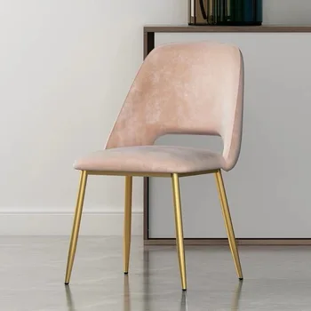 

Modern Minimalist Nordic Restaurant Light Luxury Dining Chair Stool Household Backrest Table Personality Originality Chair