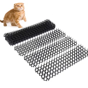

10pcs/set Spikes Straps Cat Dog Outdoor Indoor Pest Control Scat Mat Garden Isolation Deterrent Devices Prickle Anti Digging
