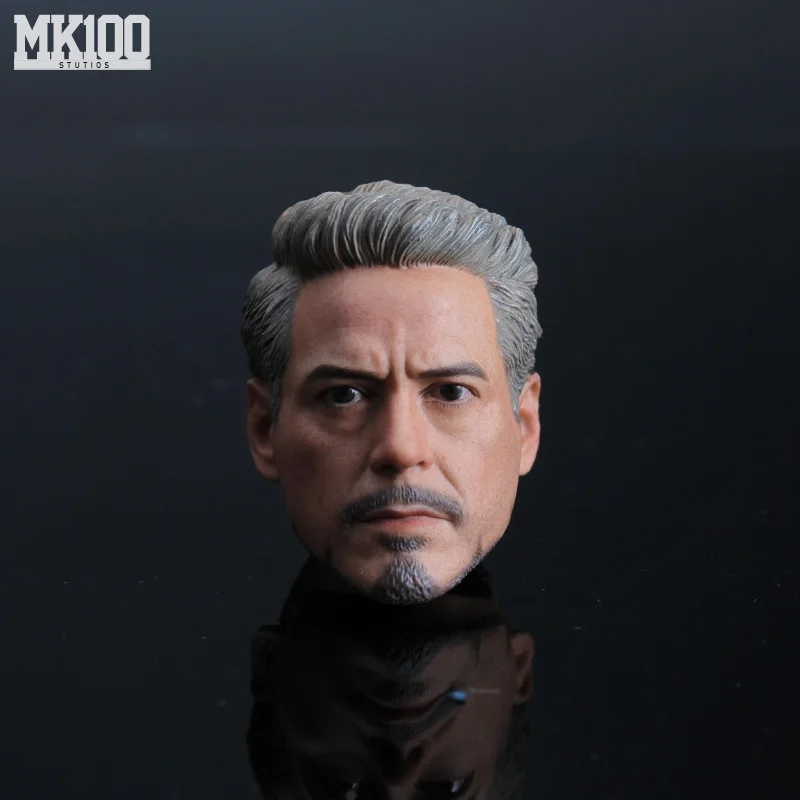 1/6 масштаб Ironman Tony Stark Young/старая голова скульптурная фигура тела DIY фигурки