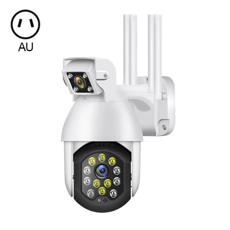 

1080P Dual Lens Security WIFI IP Camera CCTV Motion Detection Security Cam Wireless Outdoor Waterproof PTZ IR Cam