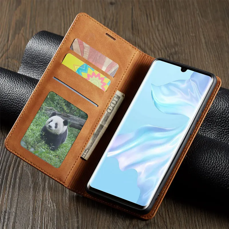 

PU Leather Card Slots Wallet for huawei Phone Case for Mate20 Nova 3e on case Mate20 Pro on coque Haiwei P30 P30Pro P20 On cover