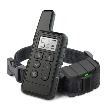 

Newest Arrival Dog Bark Control Set Pet Training Collar Waterproof Rechargeable Remote Control LCD Display Receiver