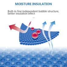 183*56 Сверхлегкий коврик для кемпинга из пеноматериала сиденье Складная Пляжная палатка коврик для пикника коврик водонепроницаемый наружный матрац 1