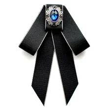 Рубашка с галстуком-бабочкой для мужчин и женщин, школьный стиль, корейский профессиональный Банк стюардессы, студенческий жених, галстук-бабочка, трендовый Классический полиэстер