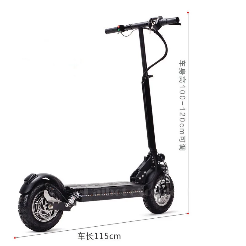 Daibot Adult Electric Bicycle Electric Scooters 11 inch Brushless Motor 1000W 48V Adult Powerful Electric Scooter With Seat      (34)