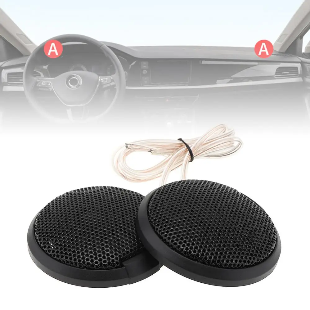2Pcs 35W Altoparlanti Per Auto Universal Dome Tweeter Sound Vehicle Auto Music Stereo Altoparlanti Modificati