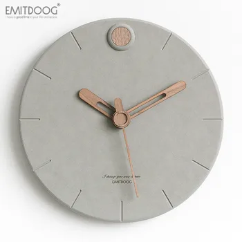 

Nordic Vintage Wall Clock Unique Design Wooden Industrial Decor Living Room Silent Creative Wall Clocks Duvar Saati Watch DE50WC