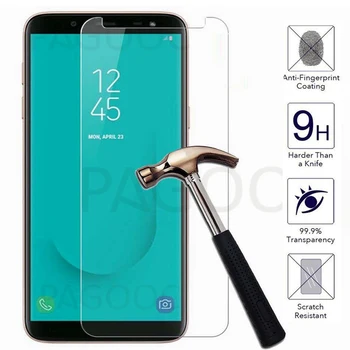 

9H HD Tempered Glass on For Samsung Galaxy A6 A8 J4 J6 Plus 2018 J2 J4 Core A9 J8 2018 Screen Protector Protective Glass Film
