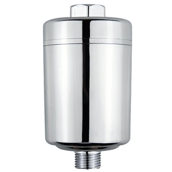 

High Flow Replaceable Universal KDF Shower Water Filter for Bathroom Beauty Skin Heavy Metal Chlorine Impurities Removal