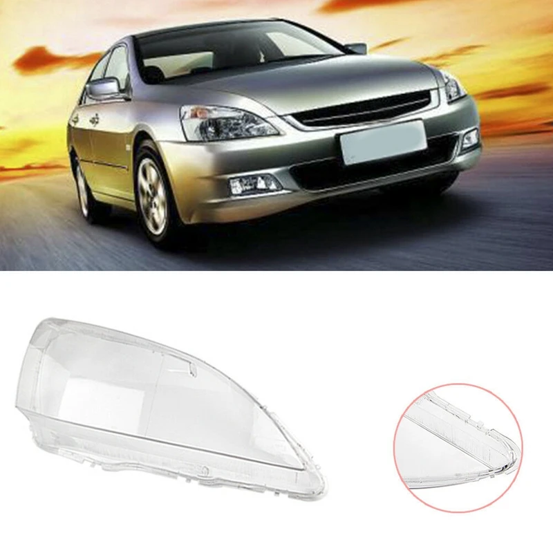

Right Front Head Light Lamp Cover Transparent Lampshade Lamp Shell Masks Headlight Cover Lens for Honda Accord 2003-2007