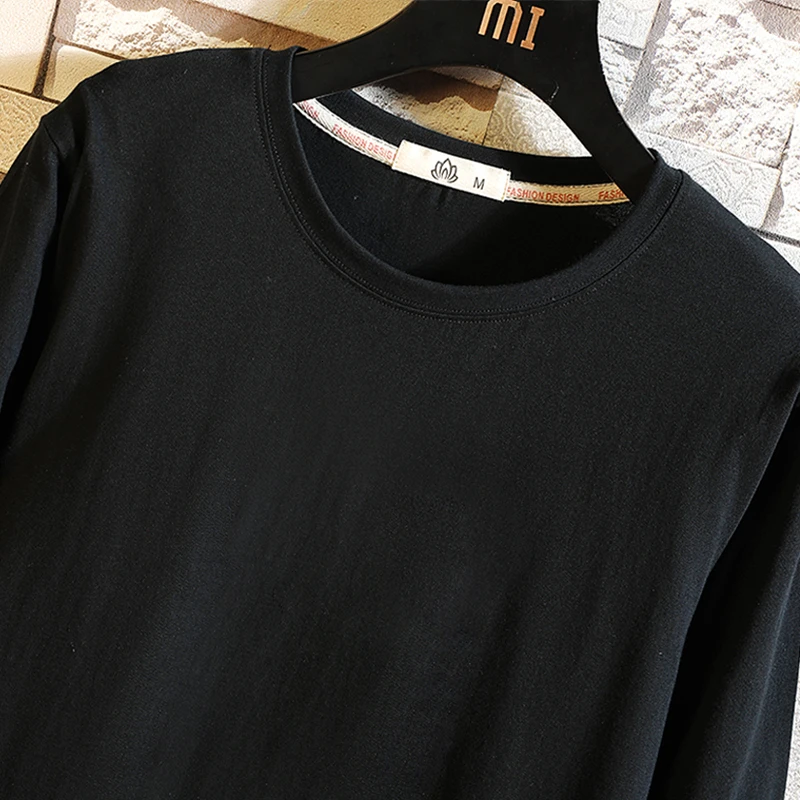 Autumn Long-sleeved T-shirt Men Fashion Cartoon Printing Casual Cotton T Shirt Men Streetwear Large Size Tshirt Man Tops M-5XL Autumn Long-sleeved T-shirt Men Fashion Cartoon Printing Casual Cotton T Shirt Men Streetwear Large Size Tshirt Man Tops M-5XL