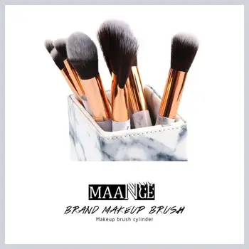 

Marble Pattern Portable Makeup Brush Storage Cylinder