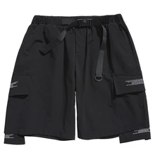 Хип-хоп джинсовые шорты мужские повседневные уличные Бодибилдинг военные короткие бермуды Para Hombre Roupas размера плюс спортивные штаны EE6DK