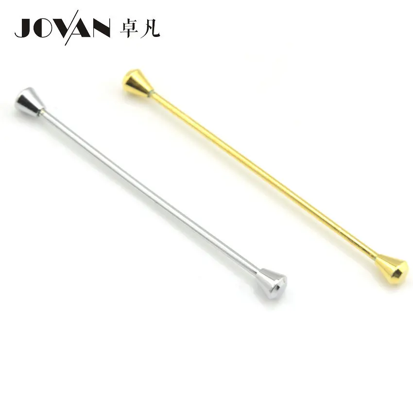 

Zhuofan Jovan Men Pointed-Toe Front Point Collar Pin Tie Collar Bar Collar Needle Collar Rod