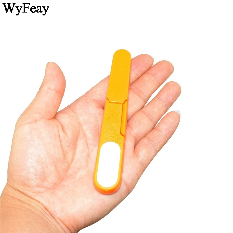 Sewing Scissors Plastic Handle Safety Cover 1 Pcs