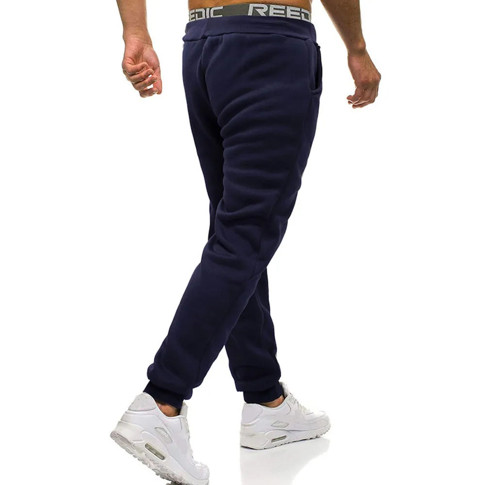 Зимние Для мужчин Штаны фланелевые утепленные хип-хоп шаровары, штаны для бега Штаны мужские брюки Для мужчин s сплошной цвет мульти-карманные грузовые штаны спортивные штаны