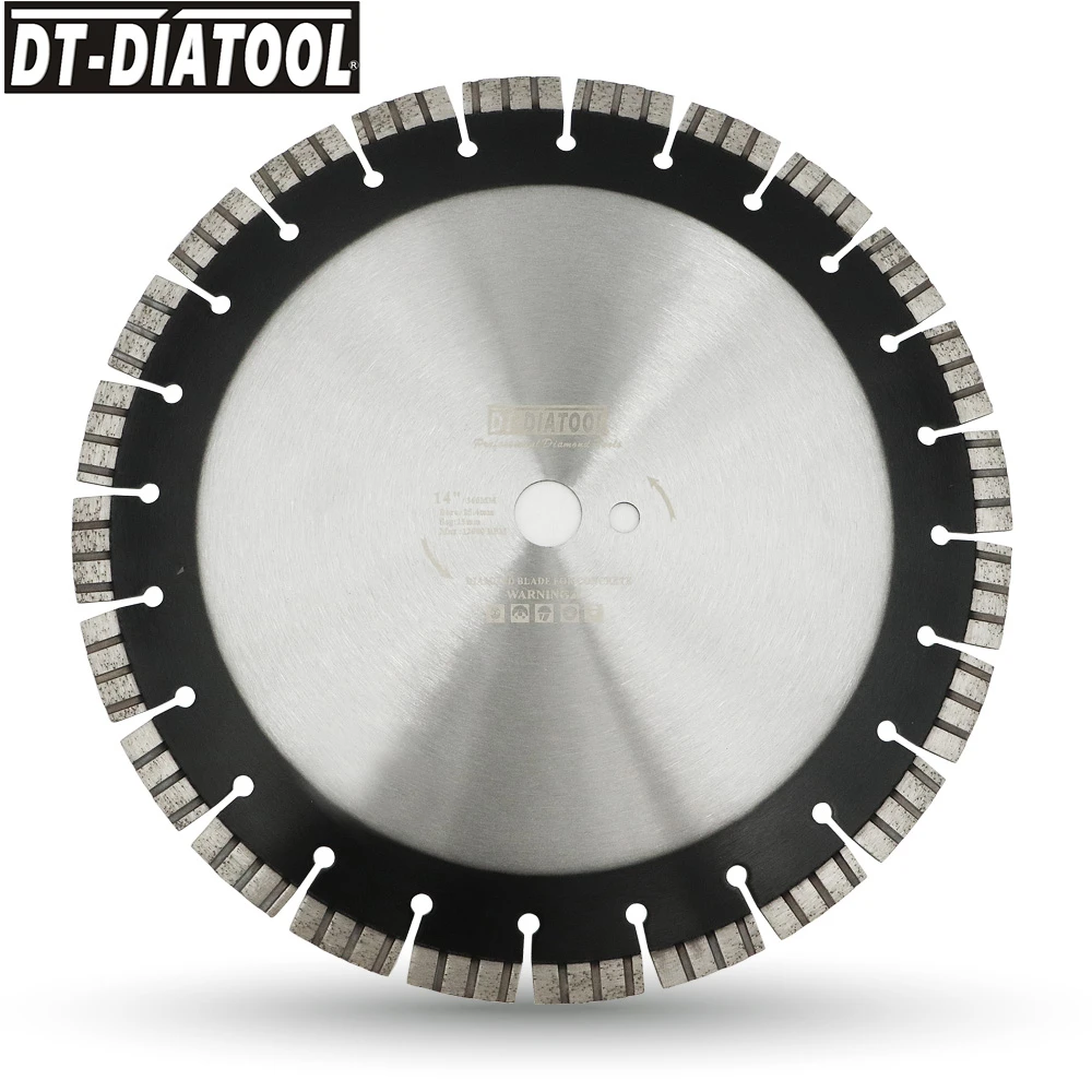 Wieg fluweel Boost DT DIATOOL 14 "/360Mm 24 Tanden Turbo Gesegmenteerde Professionele Laser  Gelaste Diamant Zaagblad Voor Gewapend Beton snijden Disc|Zaagbladen| -  AliExpress