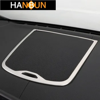 

Car Styling Dashboard Stereo Speakers Frame Cover Audio Speaker Trim For BMW X3 G01 X4 G02 Interior Stainless Steel Stickers