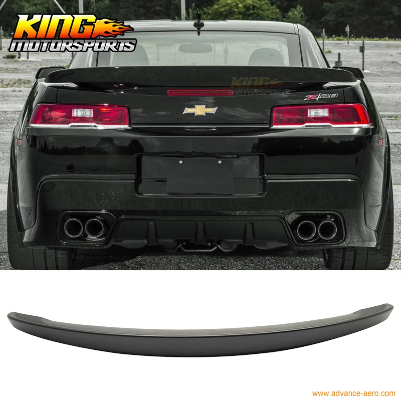 Fit For 14 15 Chevrolet Camaro Flush Mount Trunk Spoiler Wing Matte Black  OE STYLE|trunk spoiler wing|spoiler wingtrunk spoiler - AliExpress