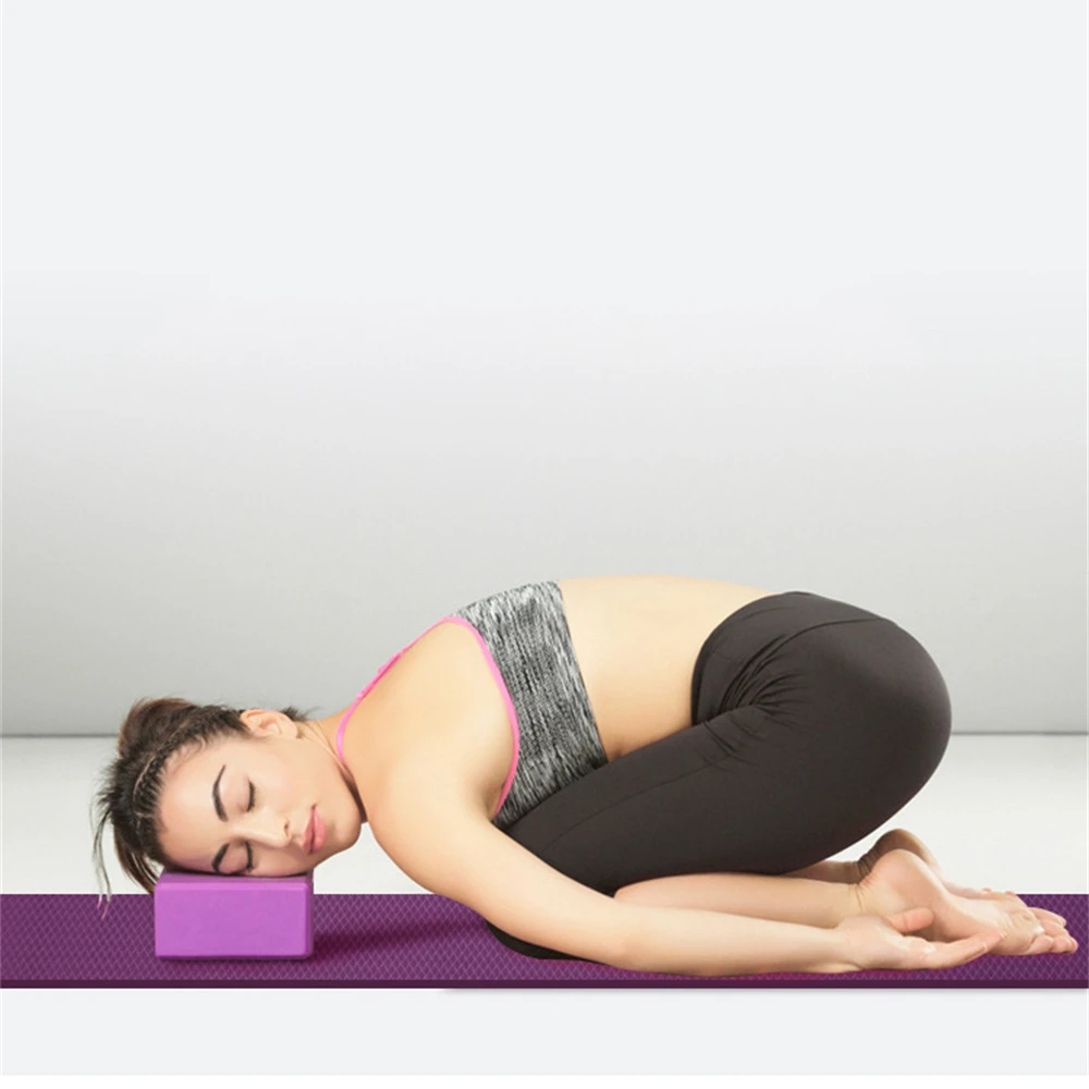 EVA Yoga Brick Foam Gym Blocks, Stability Bolster Pillow Cushion,  Stretching, Body Fitness Exercise, Workout Training, 2 Pcs - AliExpress