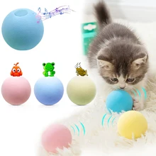 Gato inteligente brinquedos interativos bola catnip gato treinamento brinquedo do animal de estimação jogando bola pet squeaky suprimentos produtos brinquedo para gatos gatinho