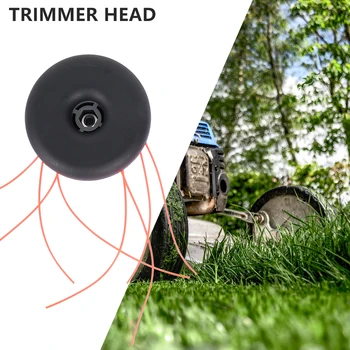 

Universal 4 Line Bump Trimmer head Feed String Trimmer Head Gasoline Mower Brush Cutter Trimmer Tools