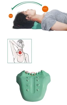 

Neck Magnetic Pillow Relief Pain Neck Massager Posture Corrector Back Support Finger Pressure Tool Back Posture Corrector