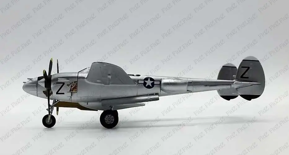 WWII US P-38 Lightning fighter aircraft Pacific 1/72 diecast plane Easy model 