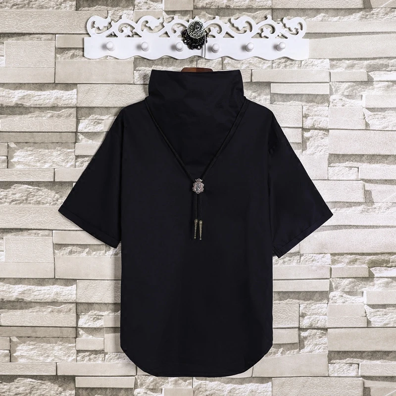 

Футболка мужская с коротким рукавом, свободная Модная брендовая рубашка для парикмахеров, стильная одежда бойфренда, цвет черный/белый, лето