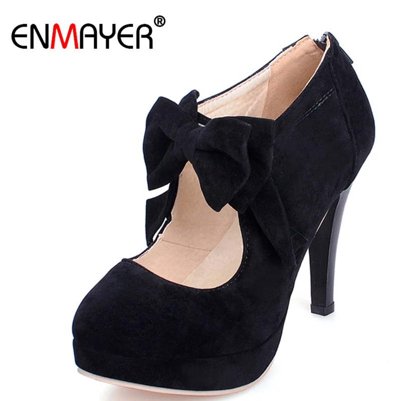 classic black pumps round toe