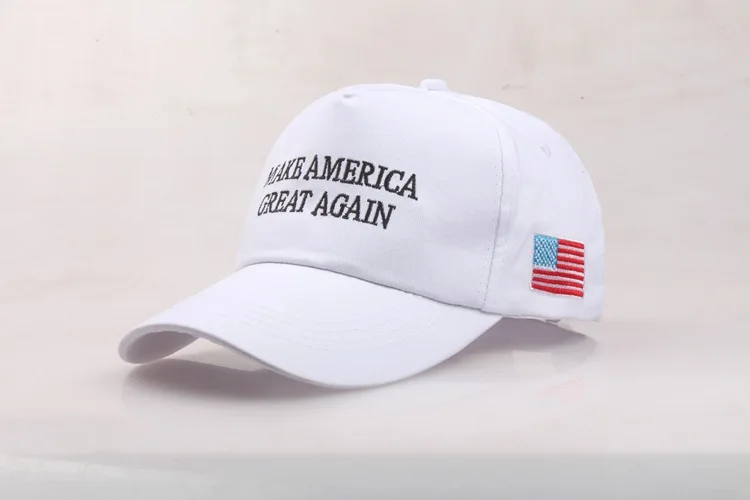 Красная бейсболка Дональда Трампа, шапка с вышивкой американского флага, товары для американской акции