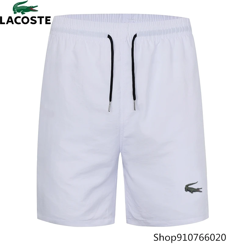 lacoste men's swim shorts