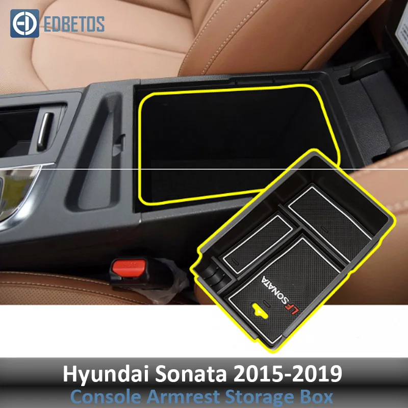 Sonata аксессуары для hyundai Sonata- подлокотник, ящик для перчаток для хранения вторичного хранения центральной консоли Органайзер лоток