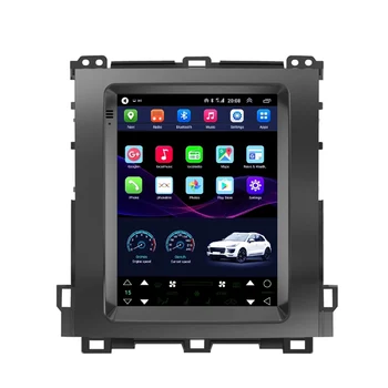 

9.7" Tesla style Screen android 8.1 GPS Landcruiser car radio for Toyota Prado car Navigation bluetooth 4g lte Network 2004-2009