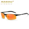 AORON-gafas de sol polarizadas para conducir para hombre, lentes de sol deportivas con montura de aluminio, estilo Retro, con protección UV400 ► Foto 2/6