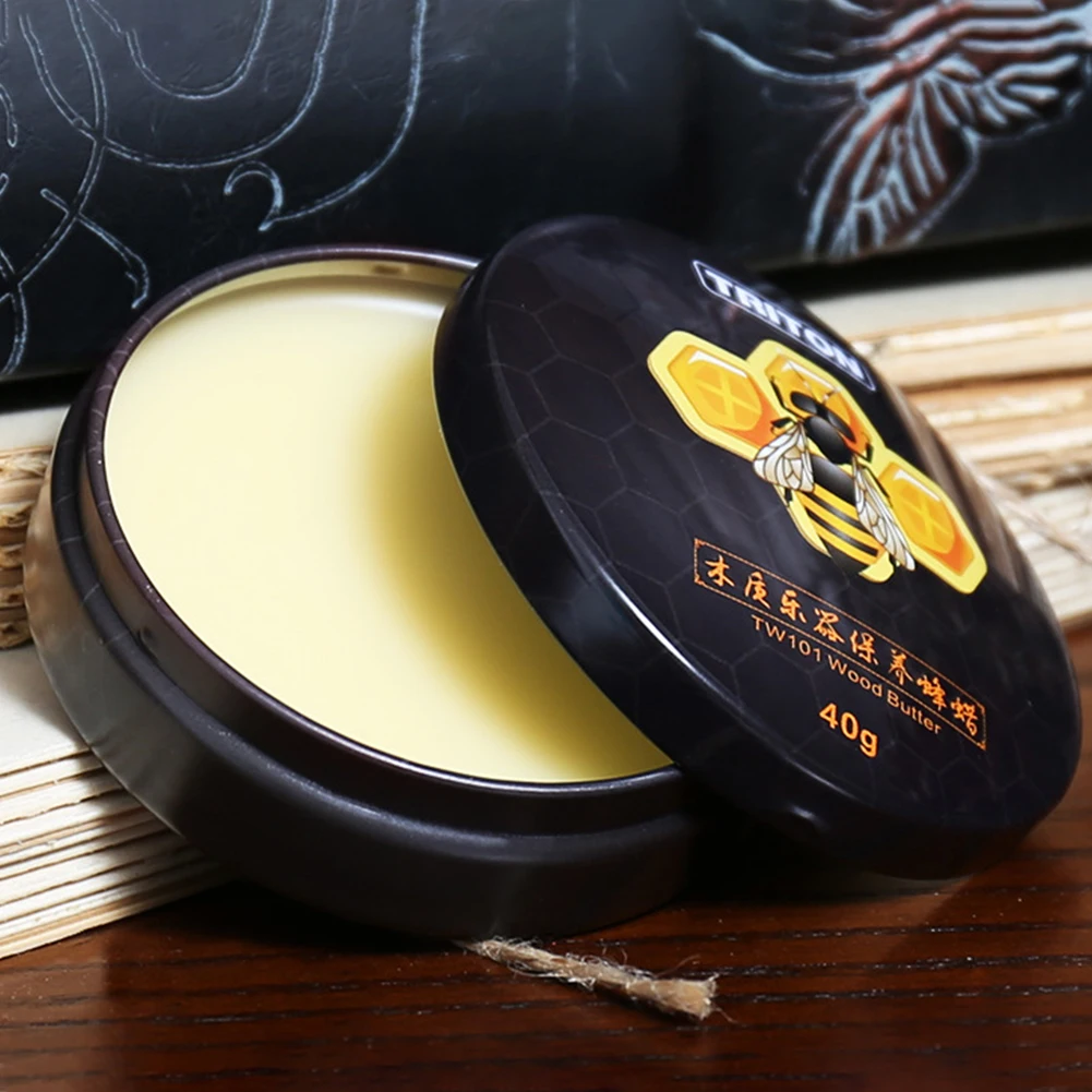 Уход за гитарой пчеловодный воск полировка портативная кожа увлажняющая труба