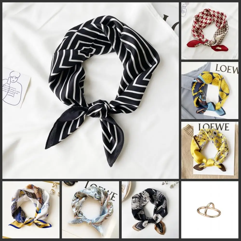 

FreeShip 100% Mulberry Silk (53cmX53cm) New fashion color matching cashew silk scarf simple polka dot square scarf