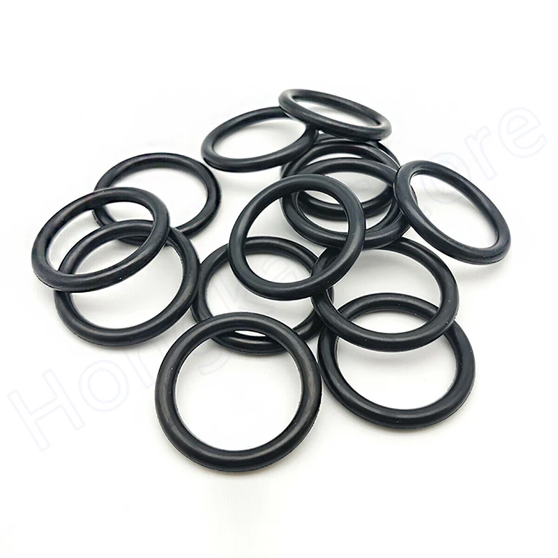 2mm Black Nitrile Rubber Gasket  Washers O-Ring Sealing O Ring Seals OD=8~80mm 