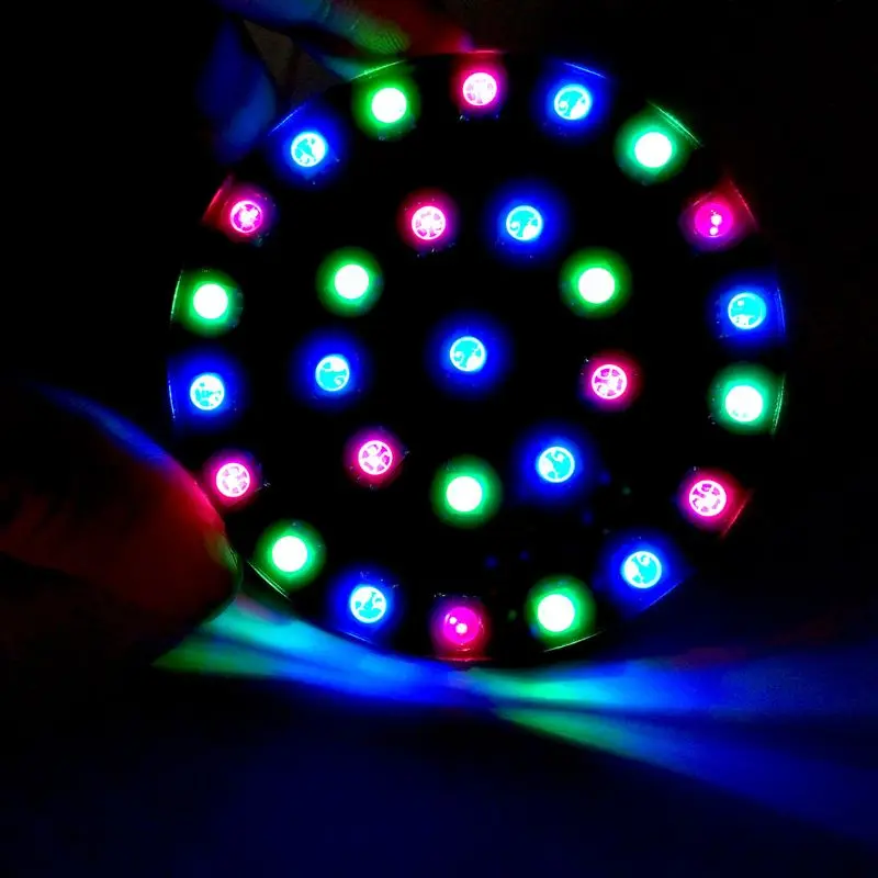 Crystal Energy Circle Colorful LED DIY Electronic Kit 51Chip RGB Aurora Diy Kits