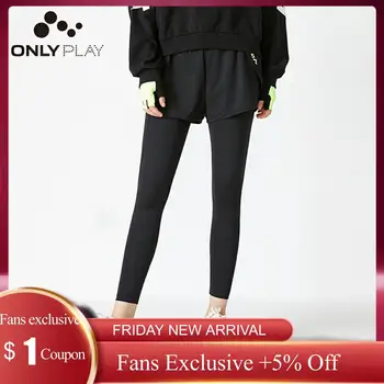 

ONLY Women's PLAY Fake Two-piece Skinny Sweatpants | 119365508