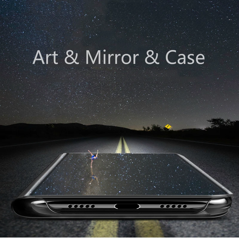 Auroras для HUAWEI Nova 5T флип-чехол, умный зеркальный противоударный чехол, подставка, держатель для HUAWEI Nova 5t чехол