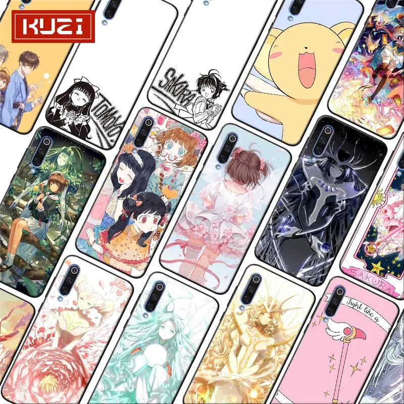 

Cardcaptor Sakura Phone Case for samsung galaxy a50 a70 a30 a40 a20 s8 s9 s10 plus Soft silicone Cover Sakura Card Captor