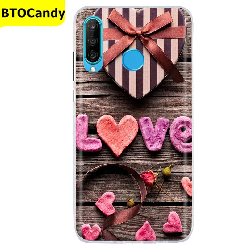 Case For Huawei P30 Lite Pro Case Tpu Cute Back Cover On For Fundas Huawei P30lite Case P 30 lite pro P30pro Soft Silicone Case phone flip cover Cases & Covers