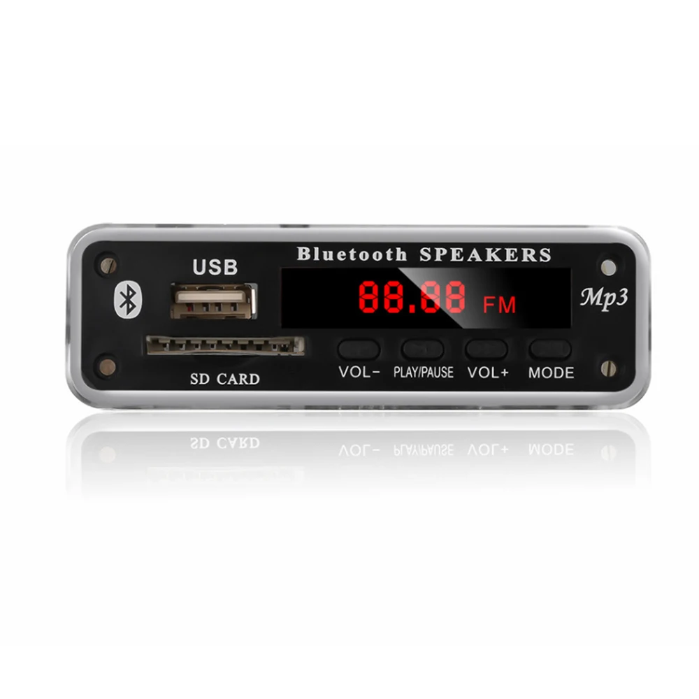 Vehemo USB SD FM WMA декодер радио модуль Автомобильный Bluetooth для динамика MP3 декодер доска прочные аксессуары авто для плеера