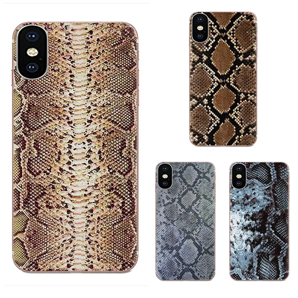 

Soft TPU Cute Case For Huawei P7 P8 P9 P10 P20 P30 Lite Mini Plus Pro Y9 Prime P Smart Z 2018 2019 Python Snake Skin