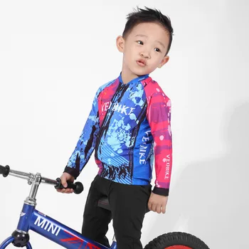 

High Quality Children's Cycling Suit Long Sleeve Suit Boys and Girls Spring and Autumn Balance Bike Scooter Riding Equipment