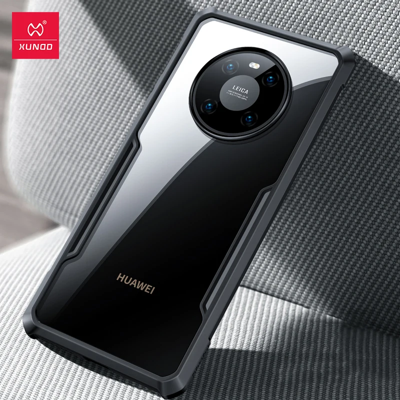 Чехол Mate 40 чехол XUNDD для Huawei Mate40 ударопрочный корпус прозрачный защитный Матовый